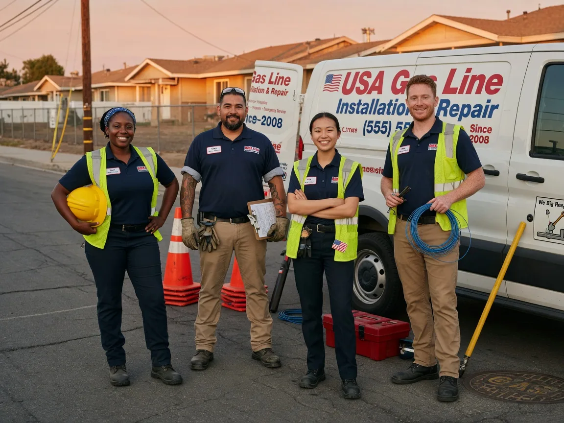 Gas Line Installation company in Neche, ND